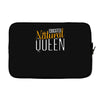 educated natural queen1 Laptop sleeve