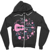 pop heart Zipper Hoodie