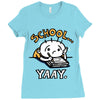 school...yaay! Ladies Fitted T-Shirt