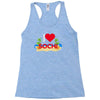 i love sochi Racerback Tank