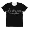 i'm a simple woman All Over Women's T-shirt