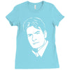 charlie sheen ,film Ladies Fitted T-Shirt