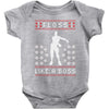 floss like a boss Baby Bodysuit