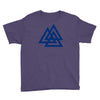 valknutr knoten der gefallenen odin nordisch symbol aspekte wotan Youth Tee