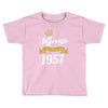 kings are born in 1957 Toddler T-shirt
