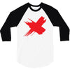 red x 3/4 Sleeve Shirt