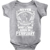 Never Underestimate Dog Rescuer Who Was Born February Baby Onesie