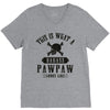 This Is What A Bad Ass Pawpaw Looks Like V-Neck Tee
