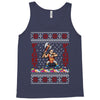 ugly sweater fight christmas t shirts Tank Top