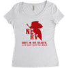 Nerv Gods In His Heaven Alls Right With The World Women's Triblend Scoop T-shirt