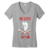no lives matter 1 Women's V-Neck T-Shirt