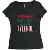 where's the tylenol Women's Triblend Scoop T-shirt