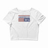 underwood 2016 flag house of cards Crop Top