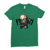 my hero academia katsuki bakugo Ladies Fitted T-Shirt