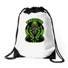 predator gym Drawstring Bags