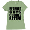 beard Ladies Fitted T-Shirt