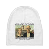 Grant Wood American Gothic Baby Beanies