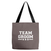 team groom mens stag Tote Bags