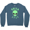 stay weird alien girls Crewneck Sweatshirt
