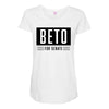 Beto For Senate Maternity Scoop Neck T-shirt