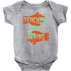 teachers love brains Baby Bodysuit
