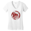 tyrannosaurus! Women's V-Neck T-Shirt