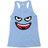 monstre visage Racerback Tank