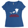 dart evolution stranger dustin tv show Women's Triblend Scoop T-shirt