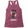 mickey mouse la face cachee en Racerback Tank