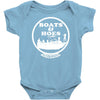 boats and hoes Baby Onesie