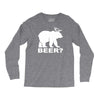 new bear deer beer funny Long Sleeve Shirts
