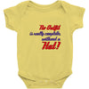 no outfit. Baby Onesie