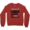 stomach cancer awaneress i wear periwinkle for someone special to me Crewneck Sweatshirt