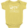 cream rock band punk Baby Onesie