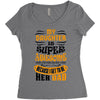 My Daughter Super Awesome Dad Women's Triblend Scoop T-shirt