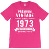Premium Vintage Since 1973 Limited Edition Original Parts T-Shirt