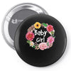 Baby Girl Pin-back button