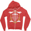 I Am A Libra Zipper Hoodie