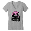 every second counts Women's V-Neck T-Shirt