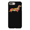 dachshund flower 2 iPhone 8 Plus Case