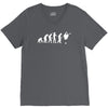 evolution of angus young V-Neck Tee