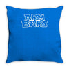 arm bars by cageside fight co   funny brazilian jiu jitsu tee bjj mma Throw Pillow