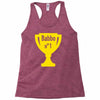 babbo numero 1 Racerback Tank