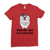 Trust Me i'm Doctor Ladies Fitted T-Shirt