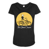 the ghost cruiser Maternity Scoop Neck T-shirt