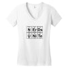 nerds unite Women's V-Neck T-Shirt