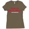 Suck my balls mate Ladies Fitted T-Shirt