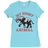 my spirit animal Ladies Fitted T-Shirt