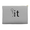 fk it funny college party Accessory Pouches