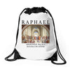 Raphael Scuola Di Atene Drawstring Bags